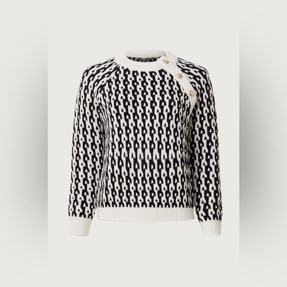 Derek Lam button shoulder sweater - Picture 10 of 10